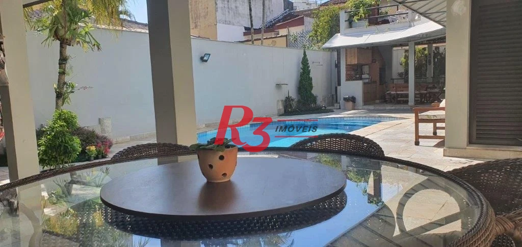 Casa com 7 dormitórios à venda, 498 m² por R$ 3.500.000,00 - José Menino - Santos/SP