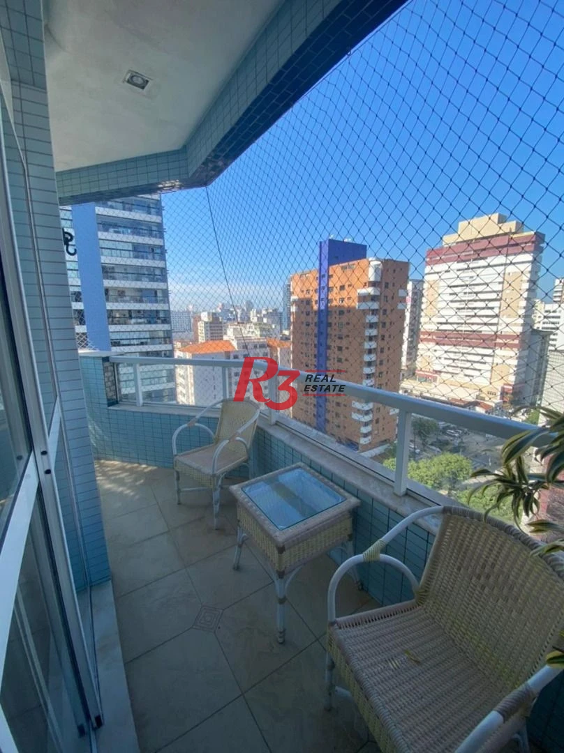 Cobertura com 4 dormitórios à venda, 314 m² por R$ 2.750.000,00 - Gonzaga - Santos/SP