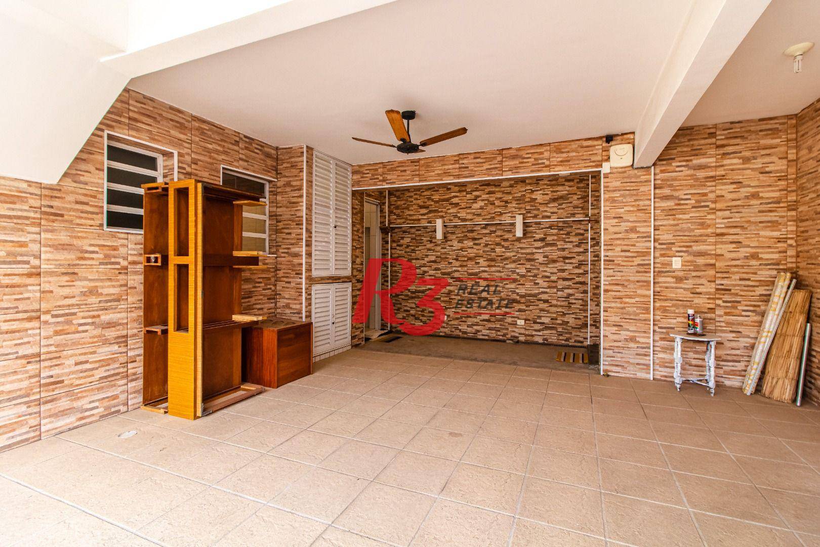 Sobrado duplex para venda ou locação com 3 dormitórios, 120 m² área construída - Aparecida - Santos/SP