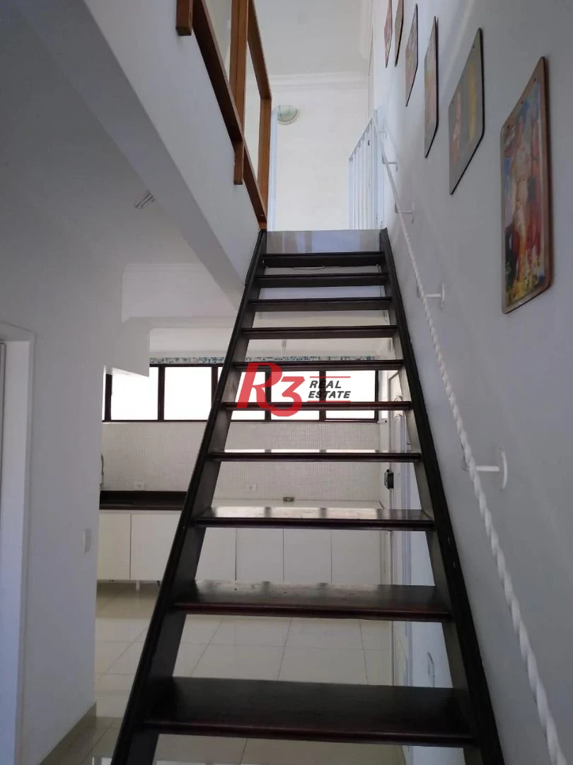 Cobertura, 350 m² - venda por R$ 1.900.000,00 ou aluguel por R$ 20.300,00/mês - Aparecida - Santos/SP