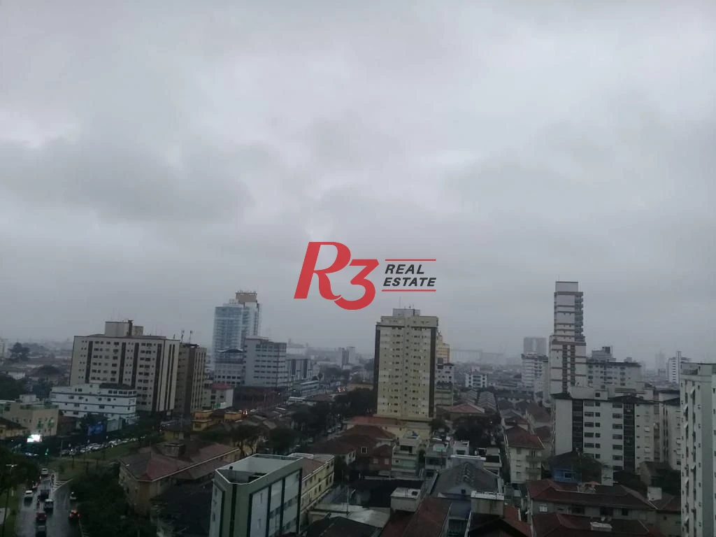 Apartamento Duplex com 3 dormitórios à venda, 200 m² por R$ 1.200.000,00 - Gonzaga - Santos/SP