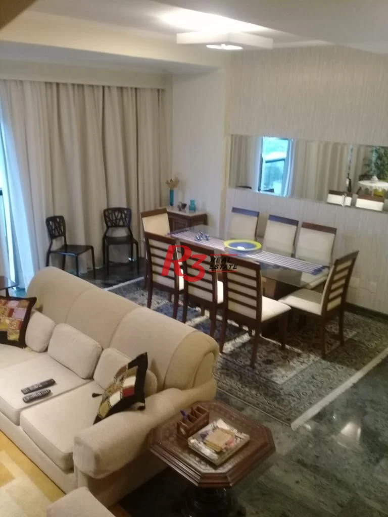 Apartamento Duplex com 3 dormitórios à venda, 200 m² por R$ 1.200.000,00 - Gonzaga - Santos/SP