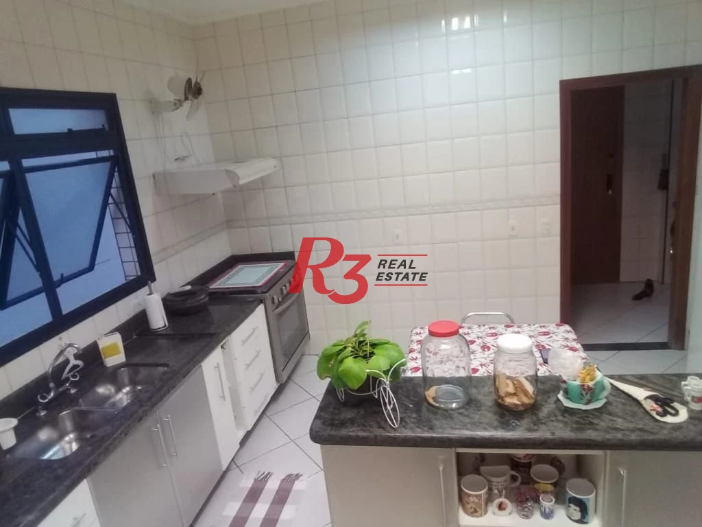 Apartamento Duplex com 3 dormitórios à venda, 200 m² por R$ 1.200.000,00 - Gonzaga - Santos/SP