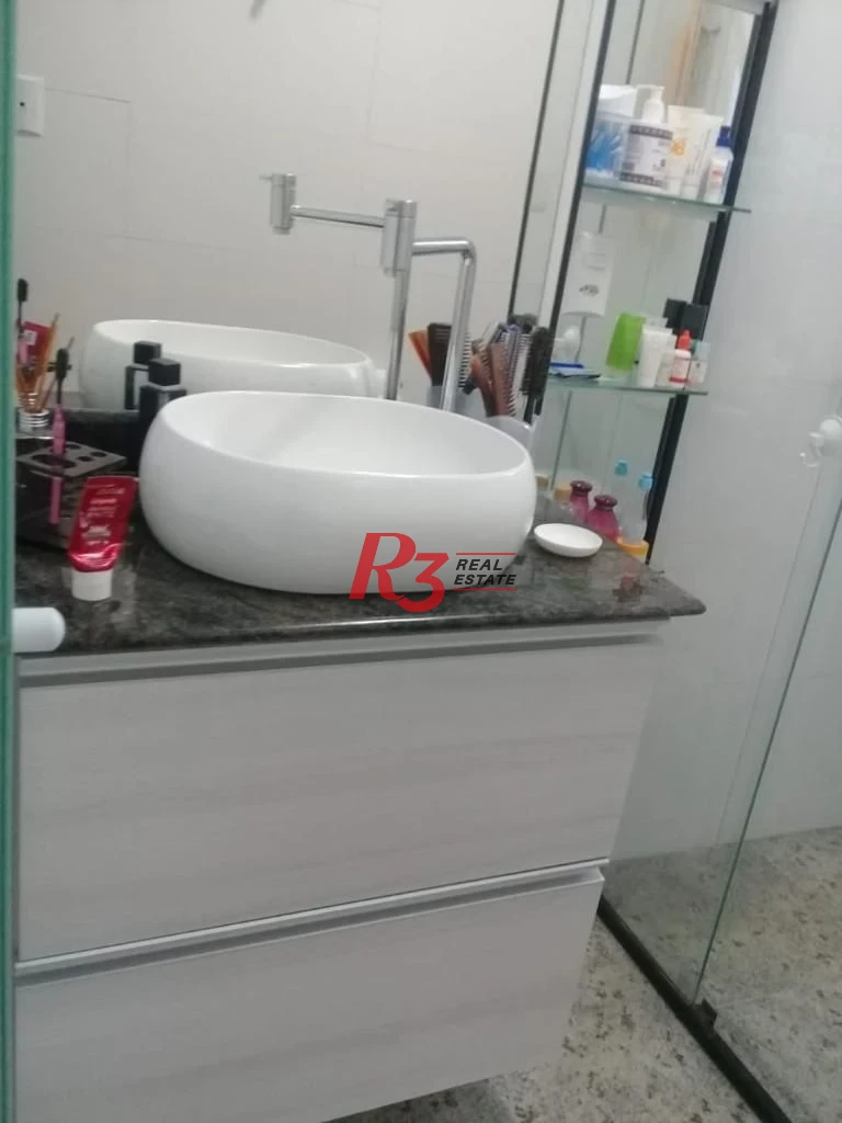 Apartamento Duplex com 3 dormitórios à venda, 200 m² por R$ 1.200.000,00 - Gonzaga - Santos/SP