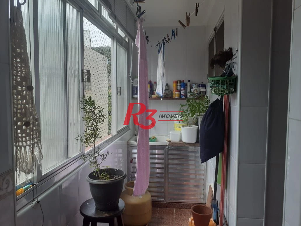 Apartamento à venda, 92 m² por R$ 340.000,00 - José Menino - Santos/SP