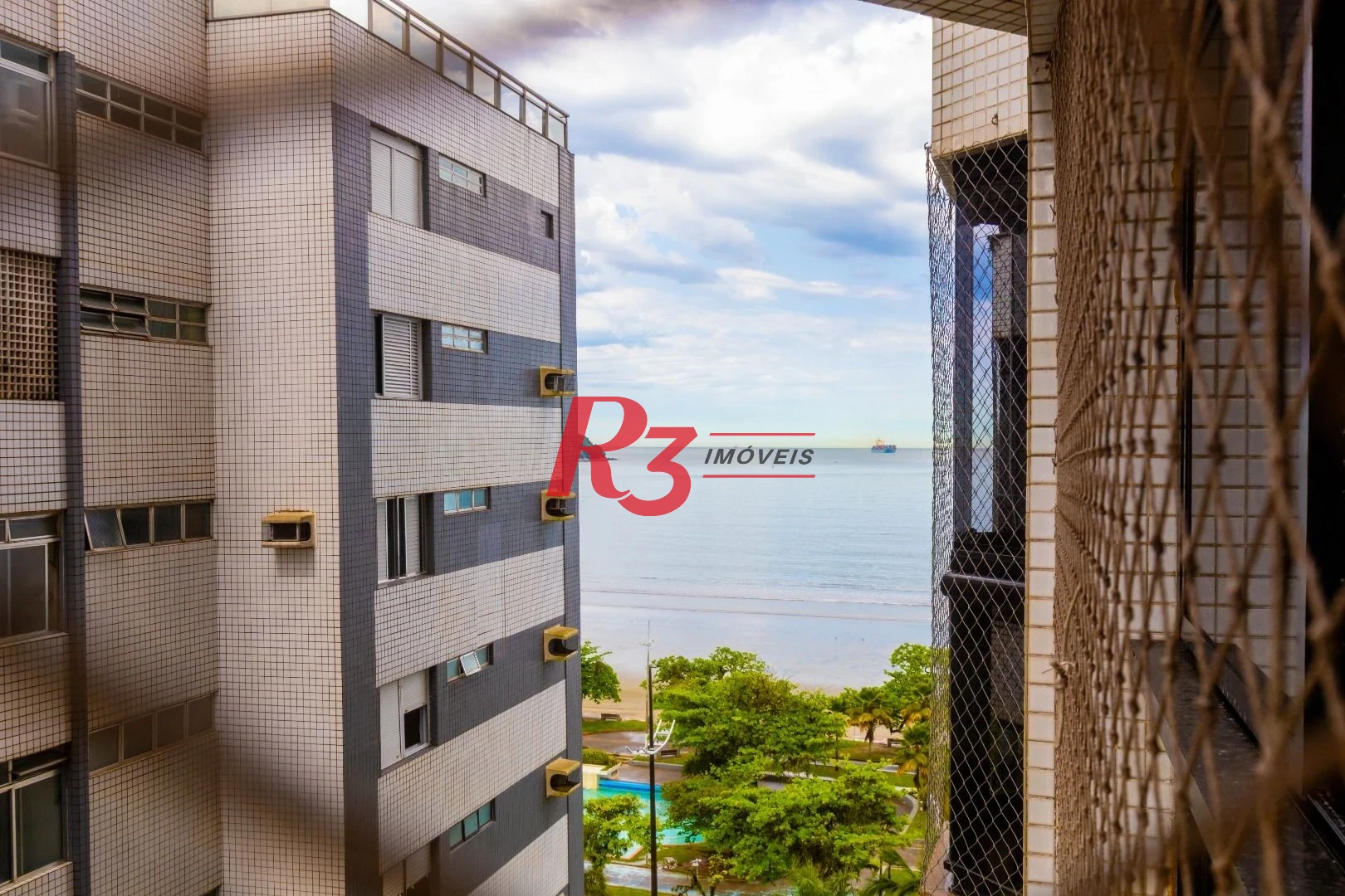 Apartamento com 3 dormitórios para alugar, 143 m² por R$ 9.500,00/mês - Aparecida - Santos/SP