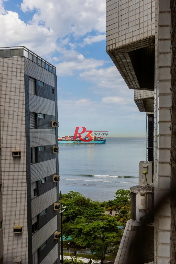 Apartamento com 3 dormitórios para alugar, 143 m² por R$ 9.500,00/mês - Aparecida - Santos/SP
