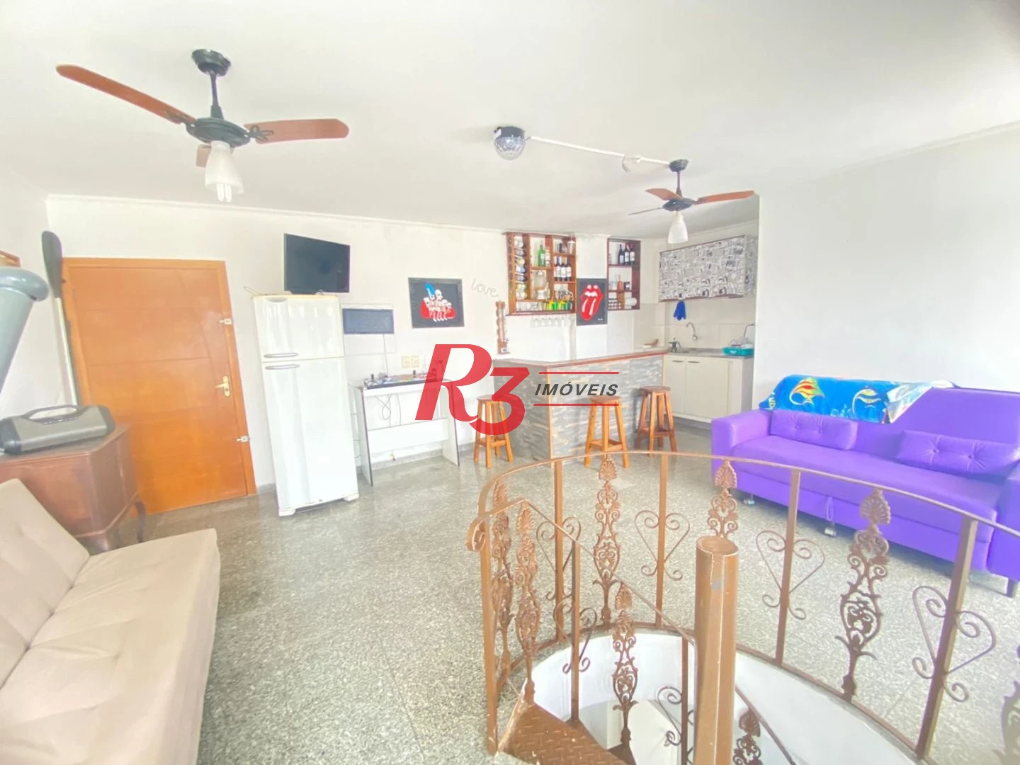 Cobertura com 2 dormitórios à venda, 167 m² por R$ 738.000,00 - Boa Vista - São Vicente/SP