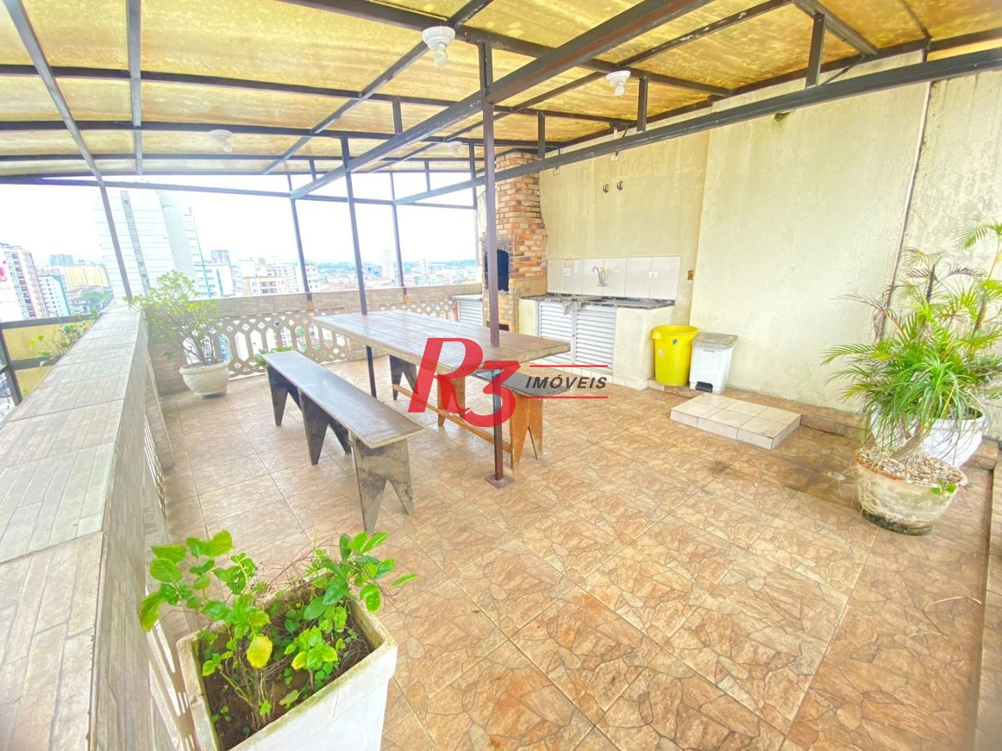 Cobertura com 2 dormitórios à venda, 167 m² por R$ 738.000,00 - Boa Vista - São Vicente/SP