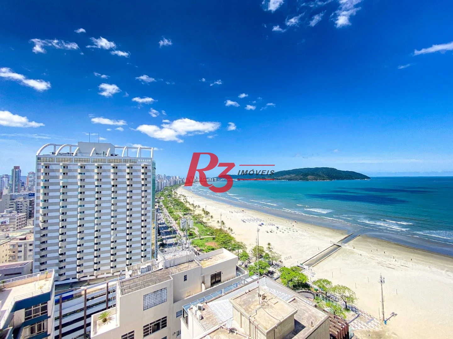 Apartamento com 4 suítes à venda, frente mar por R$ 11.000.000 - Gonzaga - Santos/SP