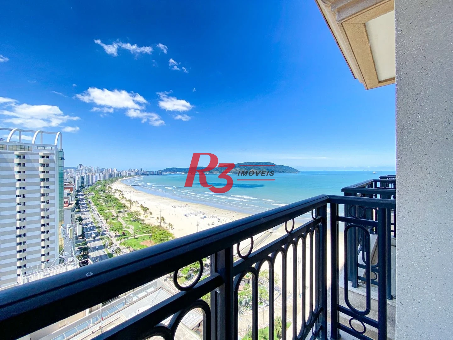 Apartamento com 4 suítes à venda, frente mar por R$ 11.000.000 - Gonzaga - Santos/SP