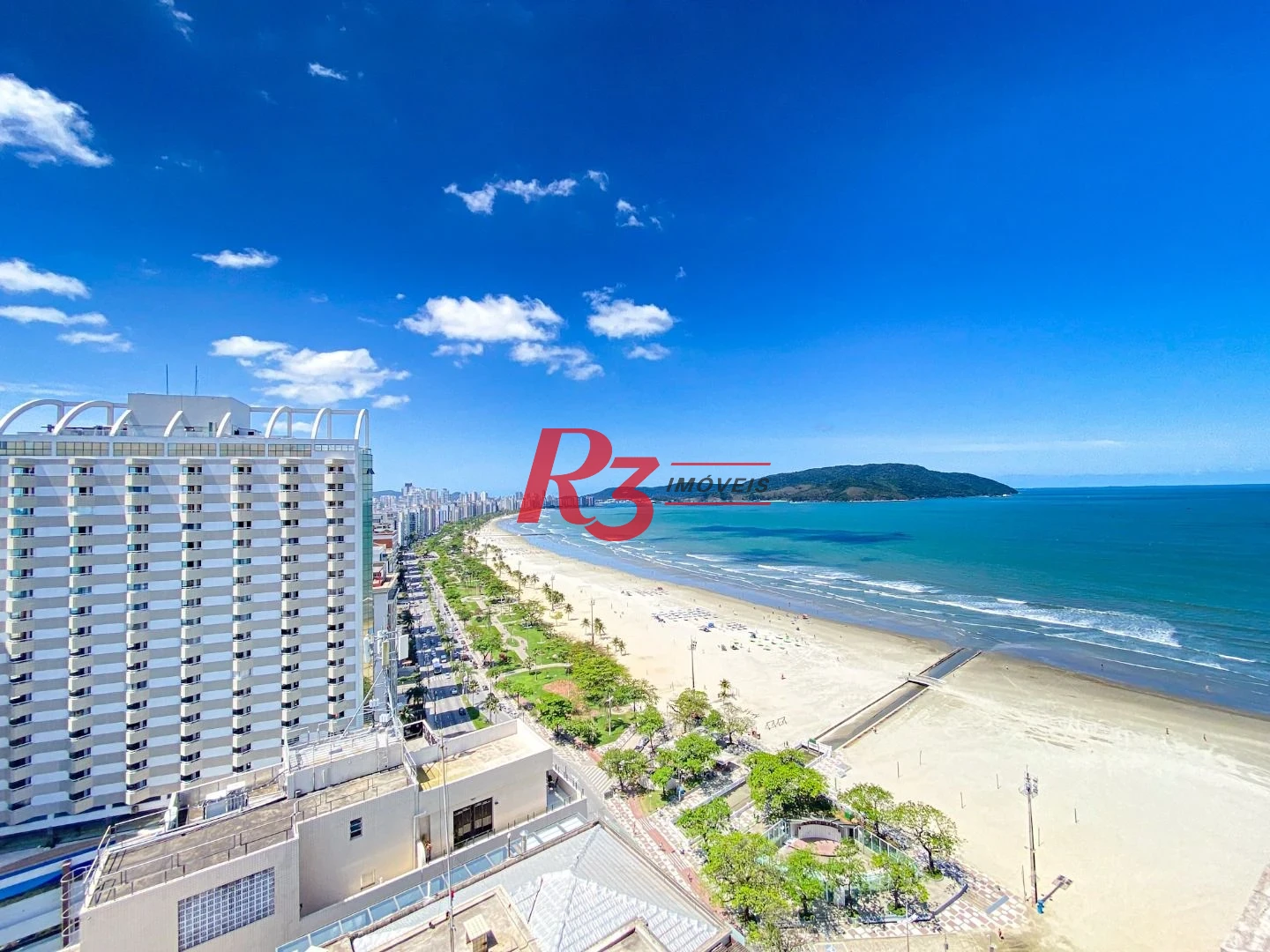 Apartamento com 4 suítes à venda, frente mar por R$ 11.000.000 - Gonzaga - Santos/SP