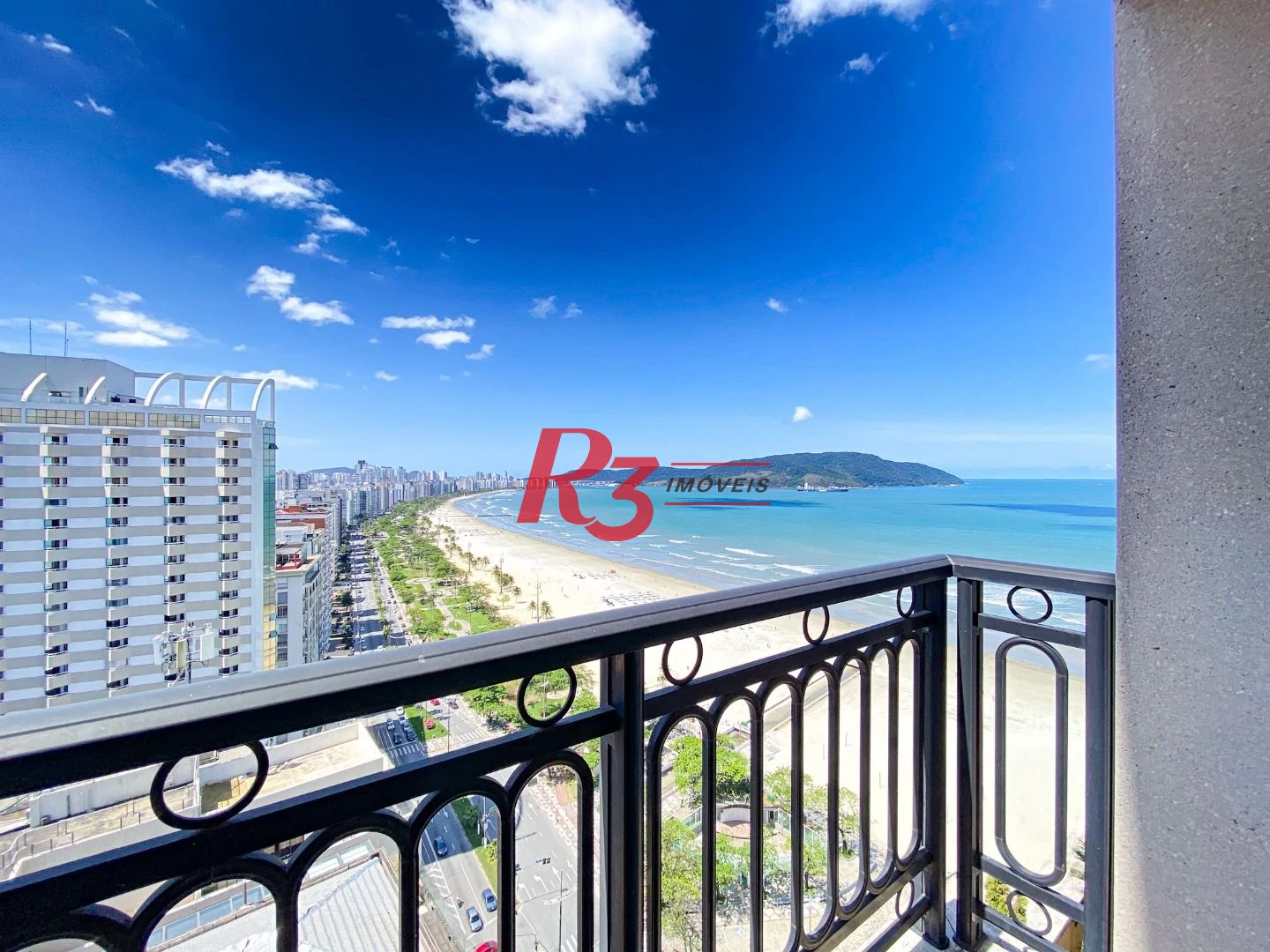 Apartamento com 4 suítes à venda, frente mar por R$ 11.000.000 - Gonzaga - Santos/SP