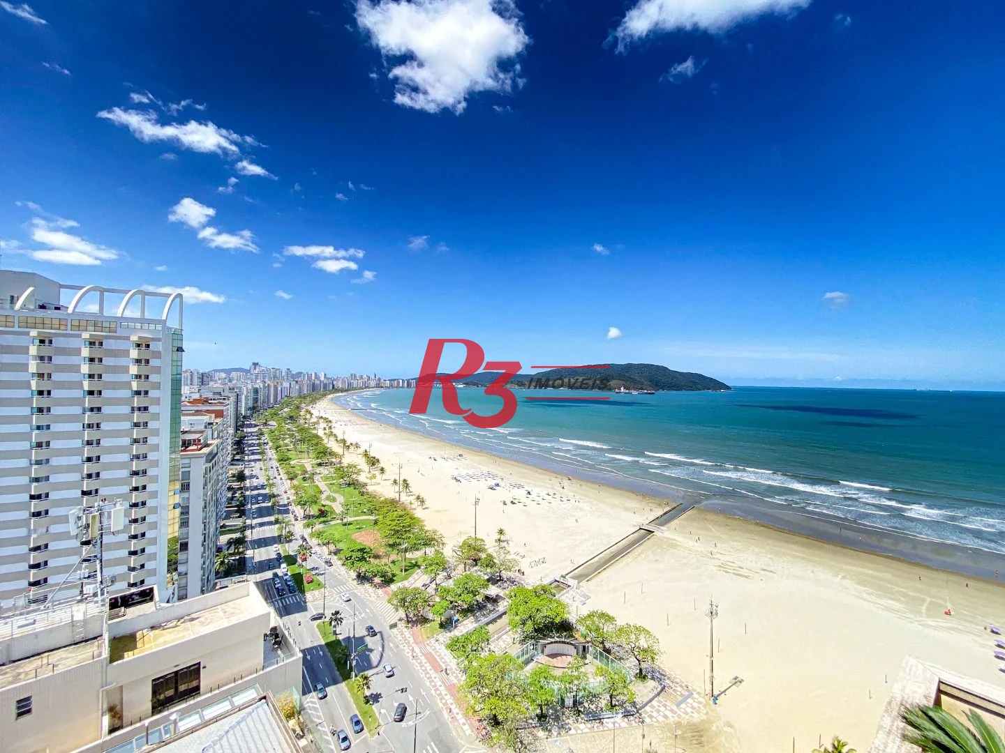 Apartamento com 4 suítes à venda, frente mar por R$ 11.000.000 - Gonzaga - Santos/SP
