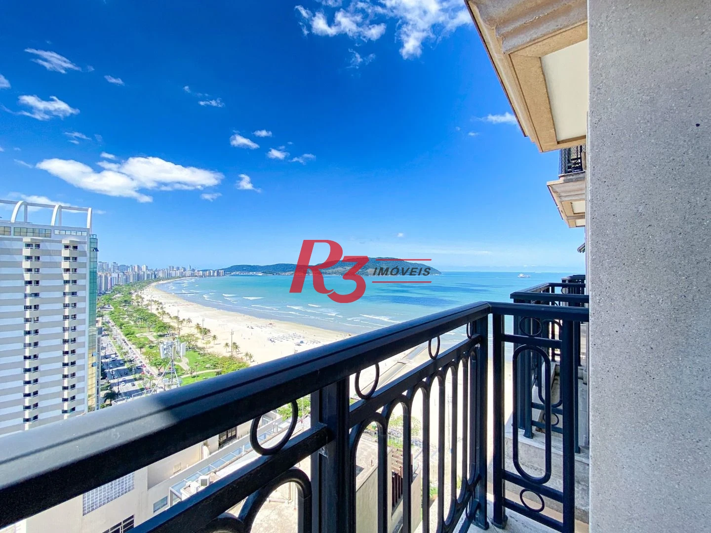 Apartamento com 4 suítes à venda, frente mar por R$ 11.000.000 - Gonzaga - Santos/SP