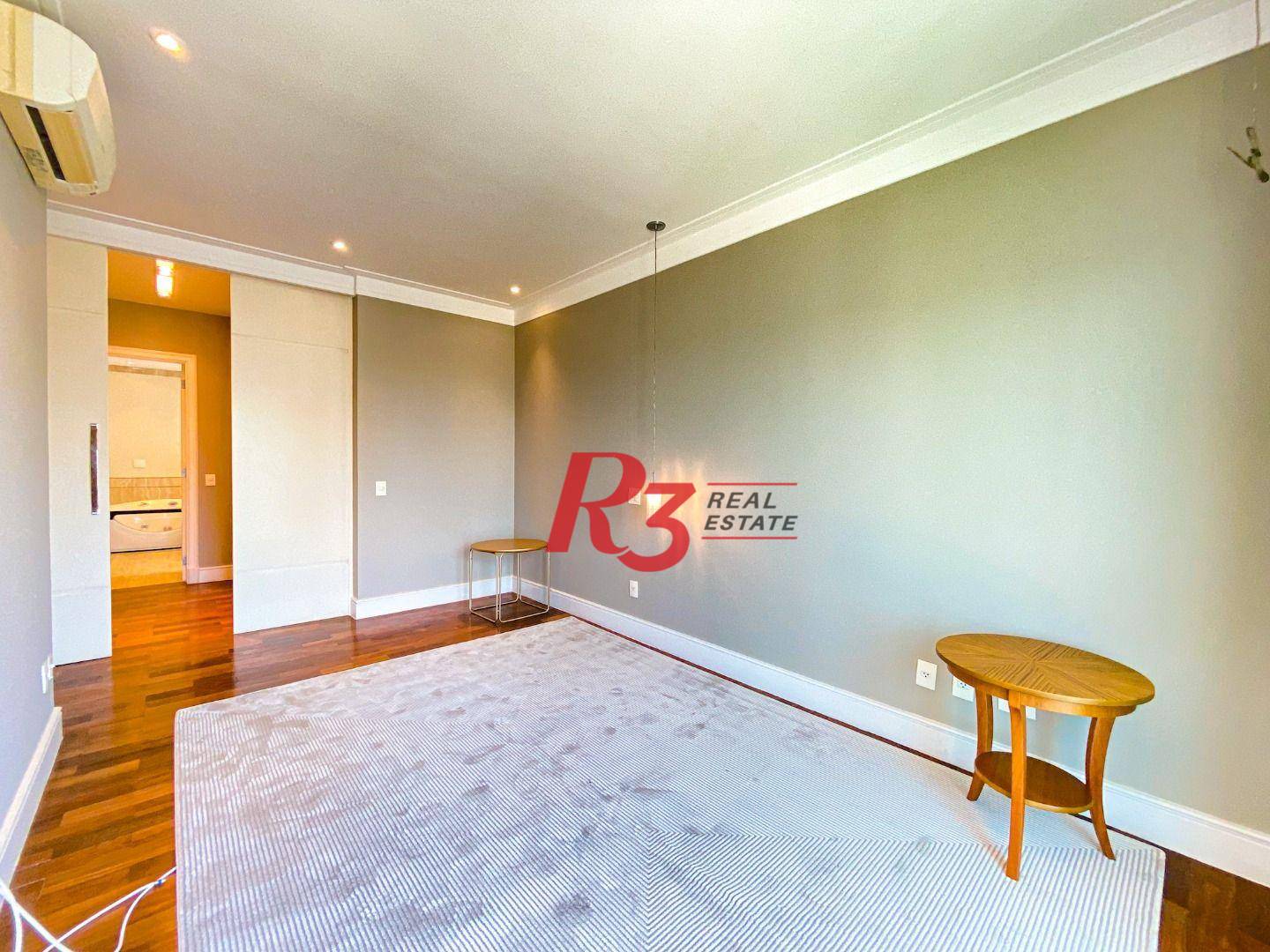 Apartamento com 4 suítes à venda, frente mar por R$ 11.000.000 - Gonzaga - Santos/SP