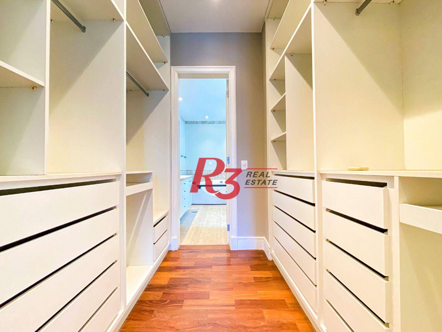 Apartamento com 4 suítes à venda, frente mar por R$ 11.000.000 - Gonzaga - Santos/SP