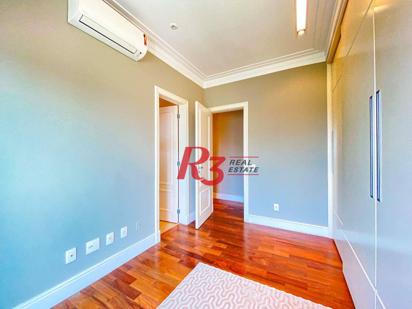 Apartamento com 4 suítes à venda, frente mar por R$ 11.000.000 - Gonzaga - Santos/SP