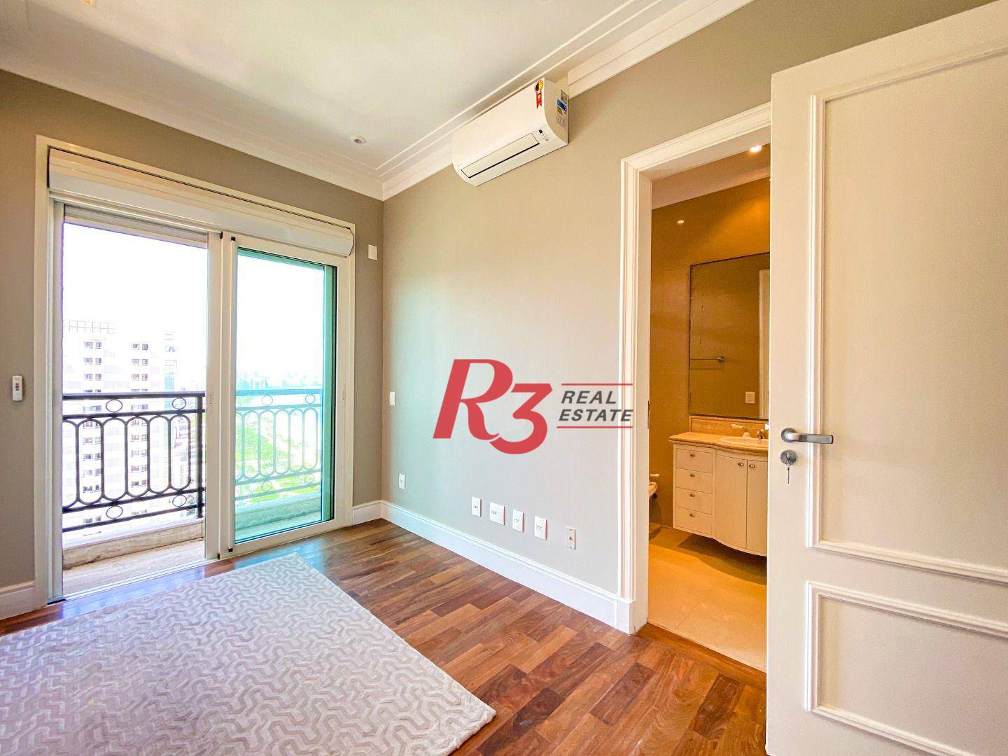 Apartamento com 4 suítes à venda, frente mar por R$ 11.000.000 - Gonzaga - Santos/SP