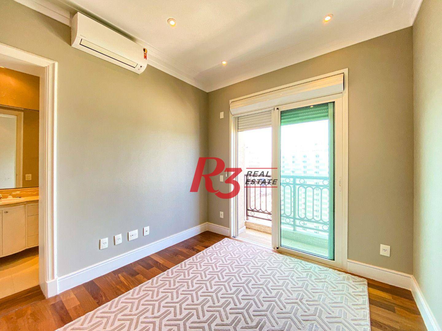 Apartamento com 4 suítes à venda, frente mar por R$ 11.000.000 - Gonzaga - Santos/SP