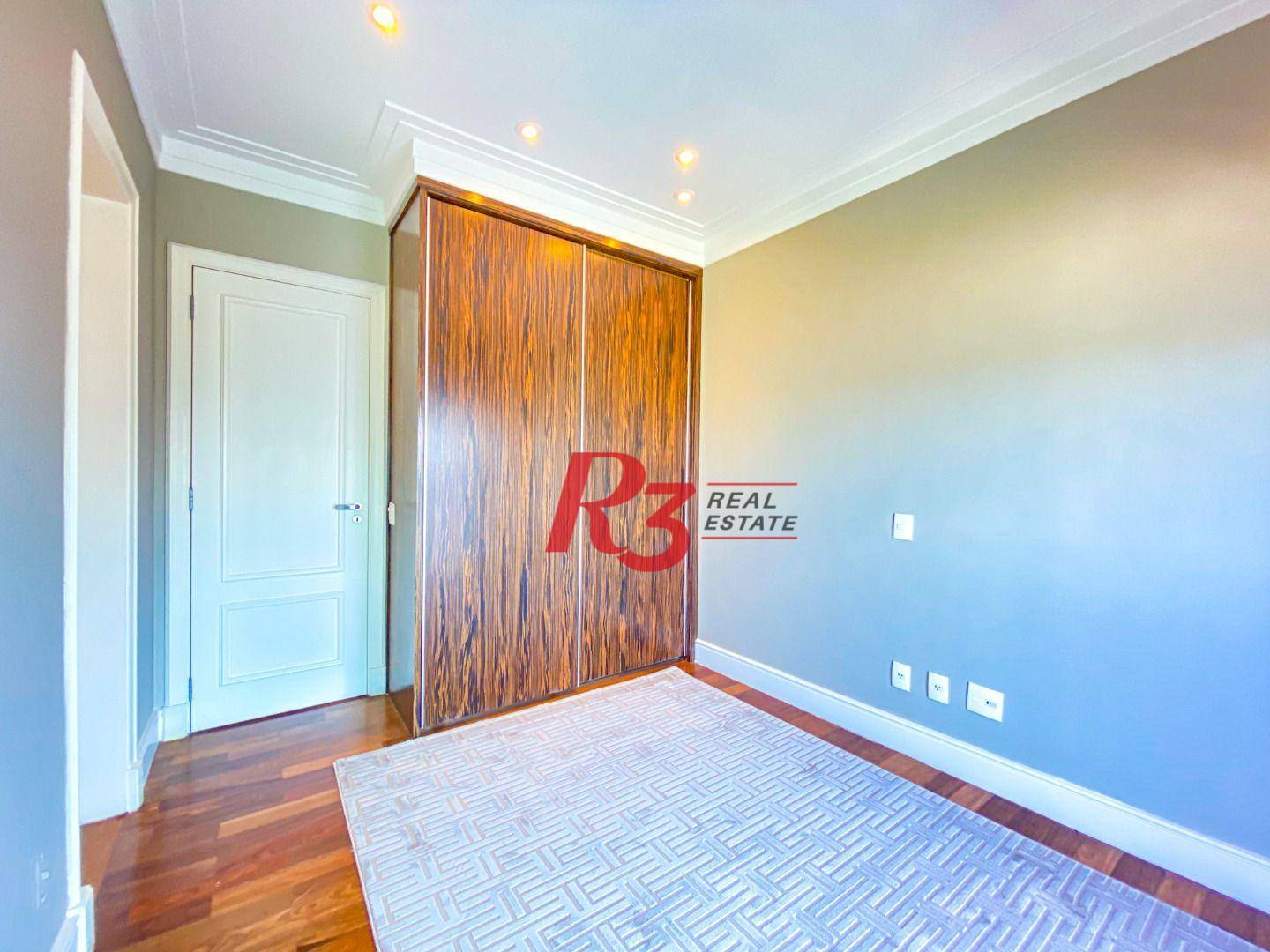Apartamento com 4 suítes à venda, frente mar por R$ 11.000.000 - Gonzaga - Santos/SP