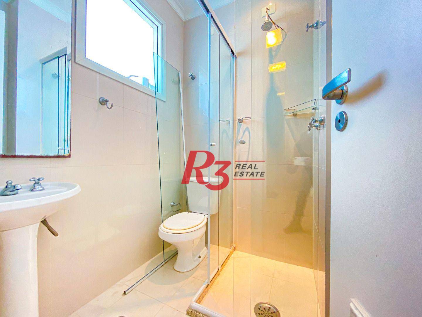 Apartamento com 4 suítes à venda, frente mar por R$ 11.000.000 - Gonzaga - Santos/SP
