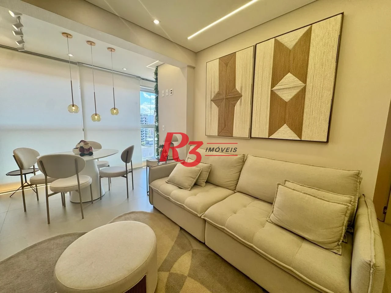 Apartamento com 2 dormitórios à venda, 83 m² por R$ 2.100.000,00 - Vila Rica - Santos/SP