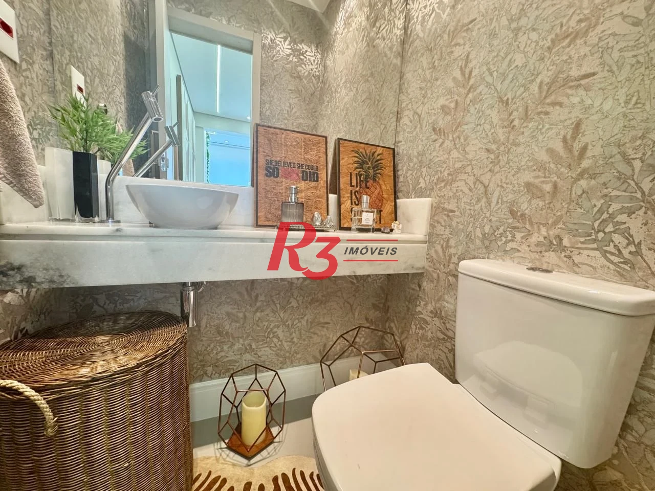 Apartamento com 2 dormitórios à venda, 83 m² por R$ 2.100.000,00 - Vila Rica - Santos/SP