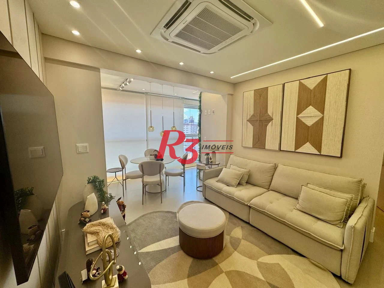 Apartamento com 2 dormitórios à venda, 83 m² por R$ 2.100.000,00 - Vila Rica - Santos/SP