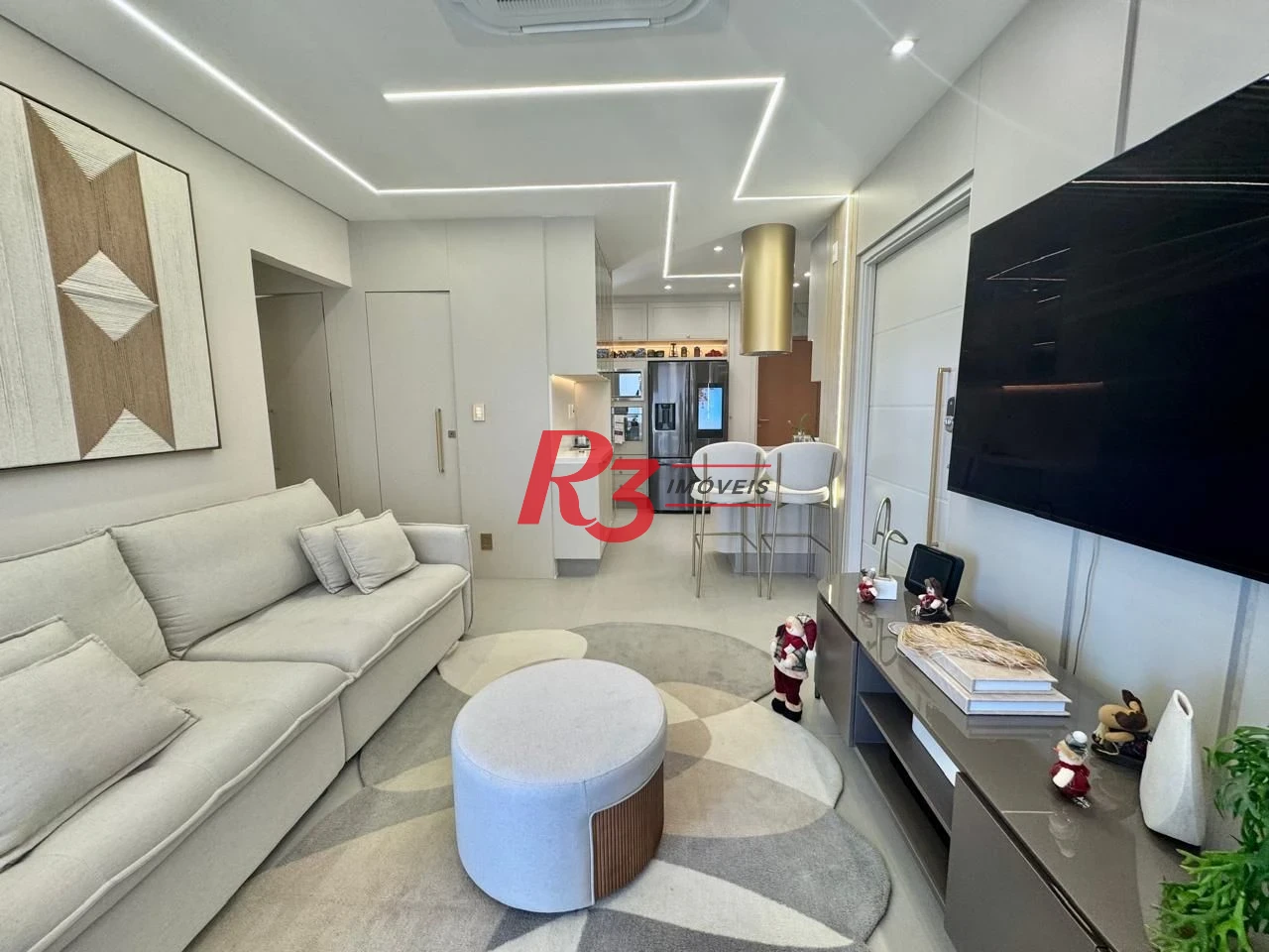 Apartamento com 2 dormitórios à venda, 83 m² por R$ 2.100.000,00 - Vila Rica - Santos/SP