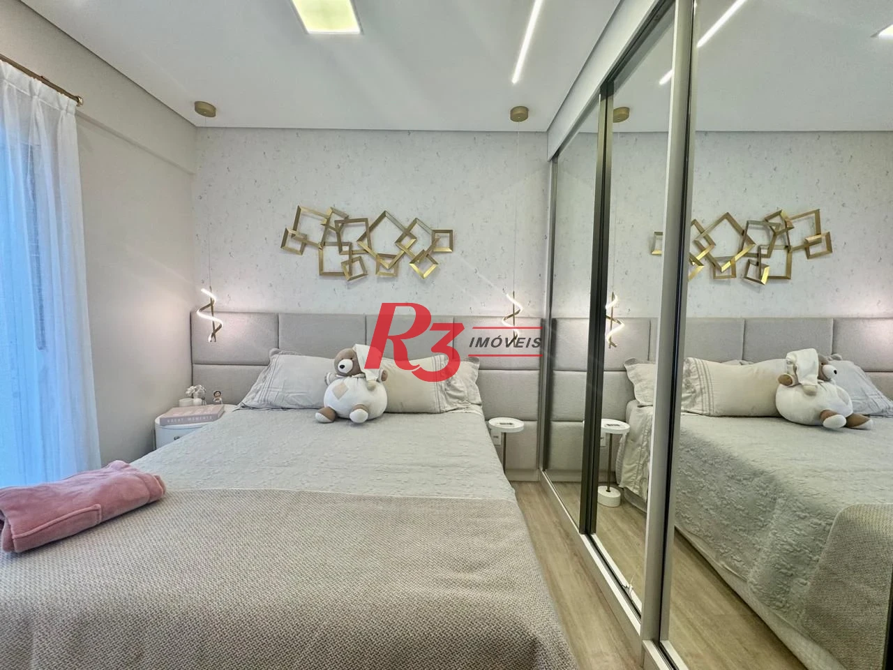 Apartamento com 2 dormitórios à venda, 83 m² por R$ 2.100.000,00 - Vila Rica - Santos/SP