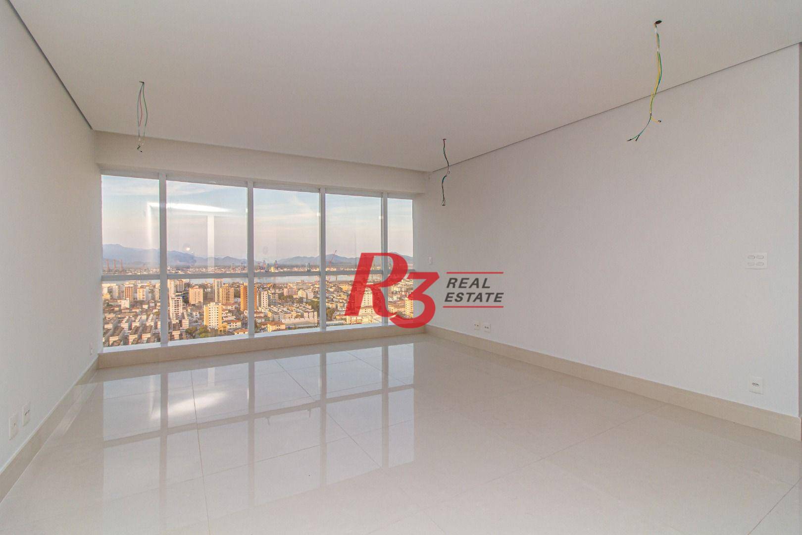 Apartamento com 2 dormitórios para alugar, 96 m² por R$ 10.500,00/mês - Aparecida - Santos/SP