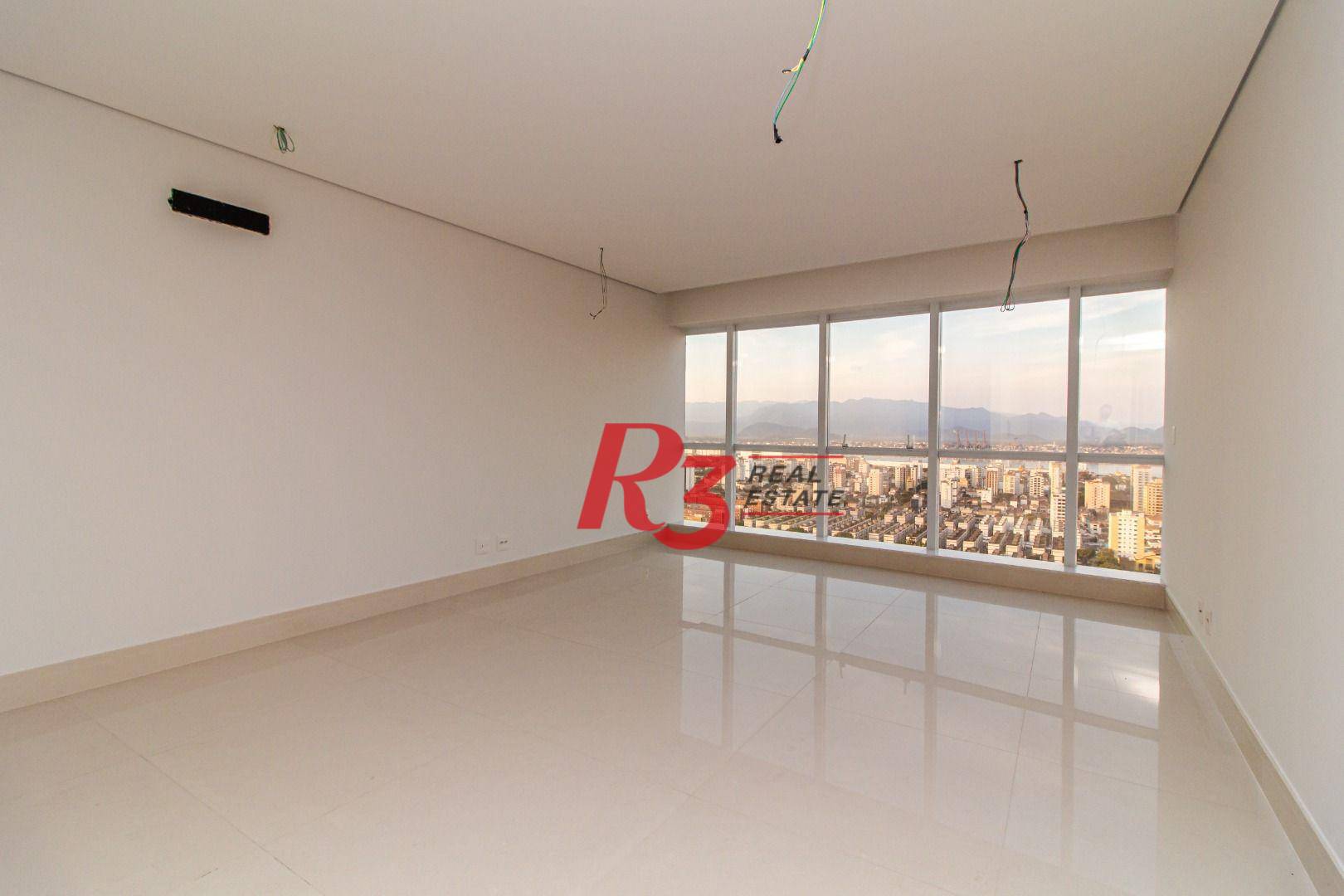 Apartamento com 2 dormitórios para alugar, 96 m² por R$ 10.500,00/mês - Aparecida - Santos/SP