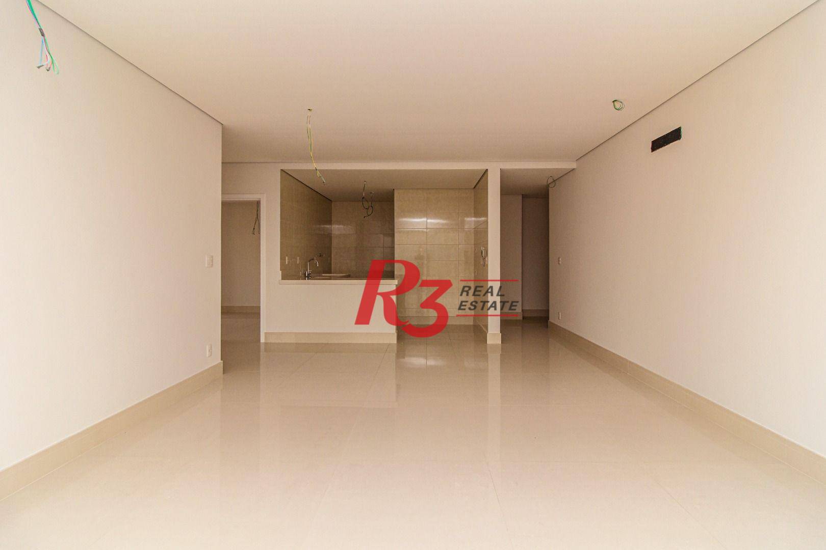 Apartamento com 2 dormitórios para alugar, 96 m² por R$ 10.500,00/mês - Aparecida - Santos/SP
