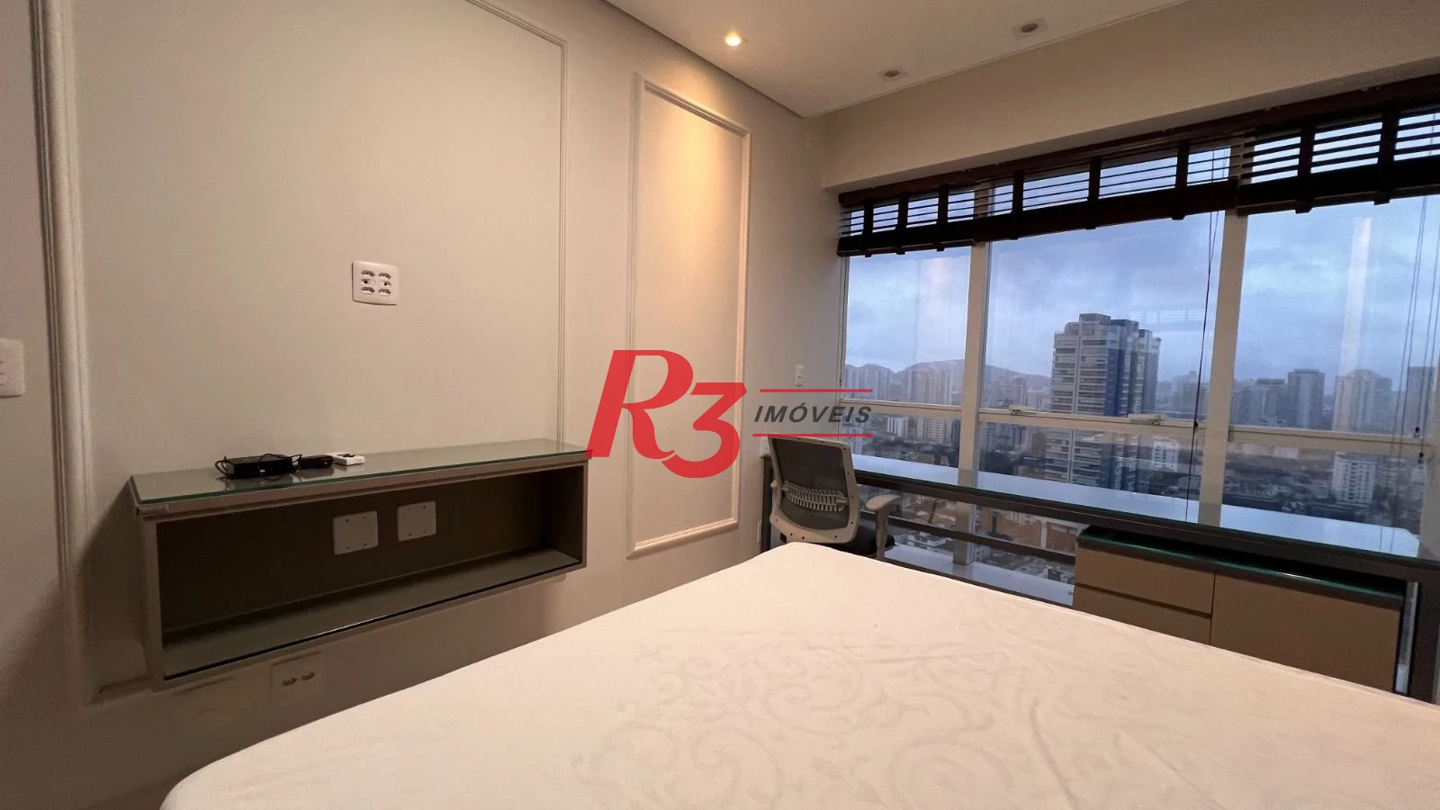 Apartamento com 2 dormitórios para alugar, 96 m² por R$ 10.500,00/mês - Aparecida - Santos/SP