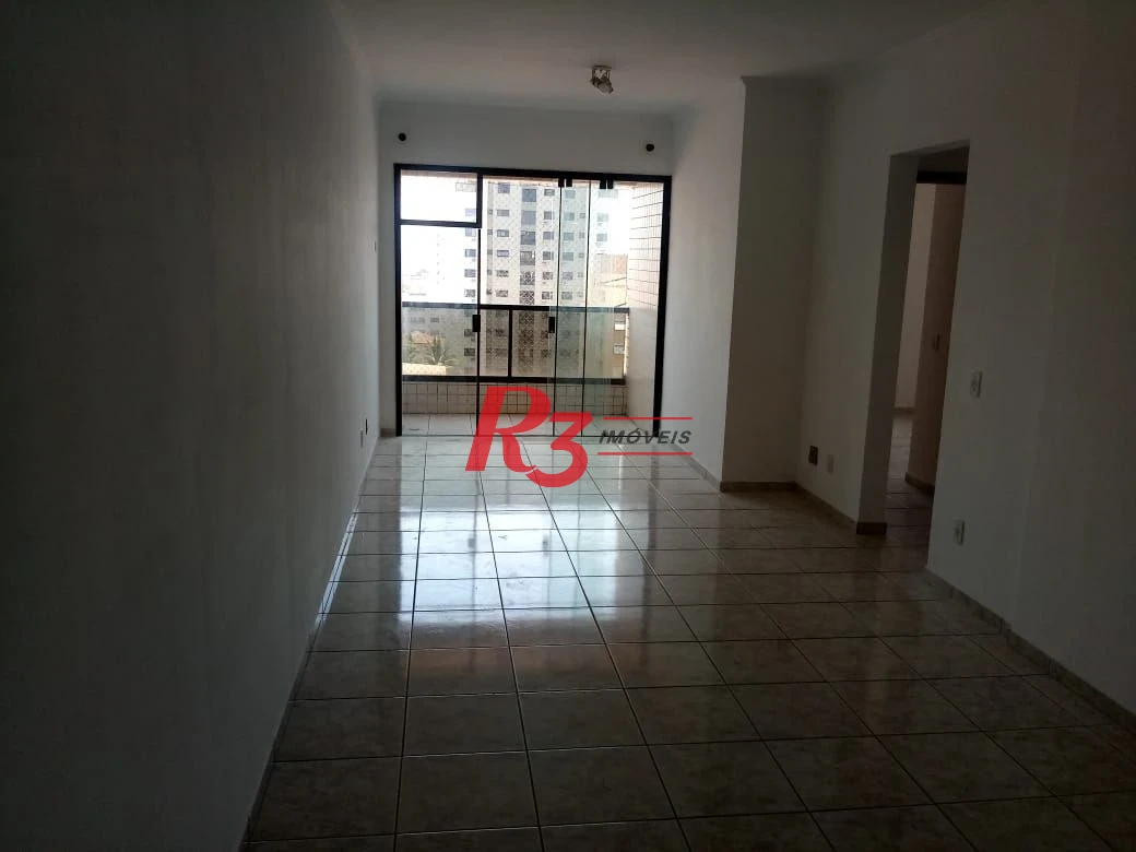 Apartamento para alugar, 94 m² por R$ 4.500,00/mês - Embaré - Santos/SP