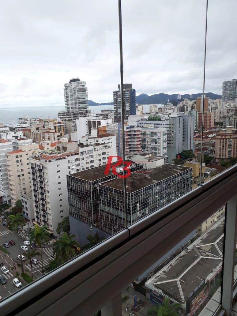 Apartamento com 2 dormitórios à venda, 100 m² por R$ 1.065.000,00 - Gonzaga - Santos/SP