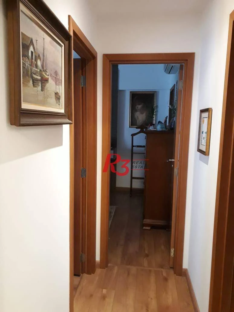 Apartamento com 2 dormitórios à venda, 100 m² por R$ 1.065.000,00 - Gonzaga - Santos/SP