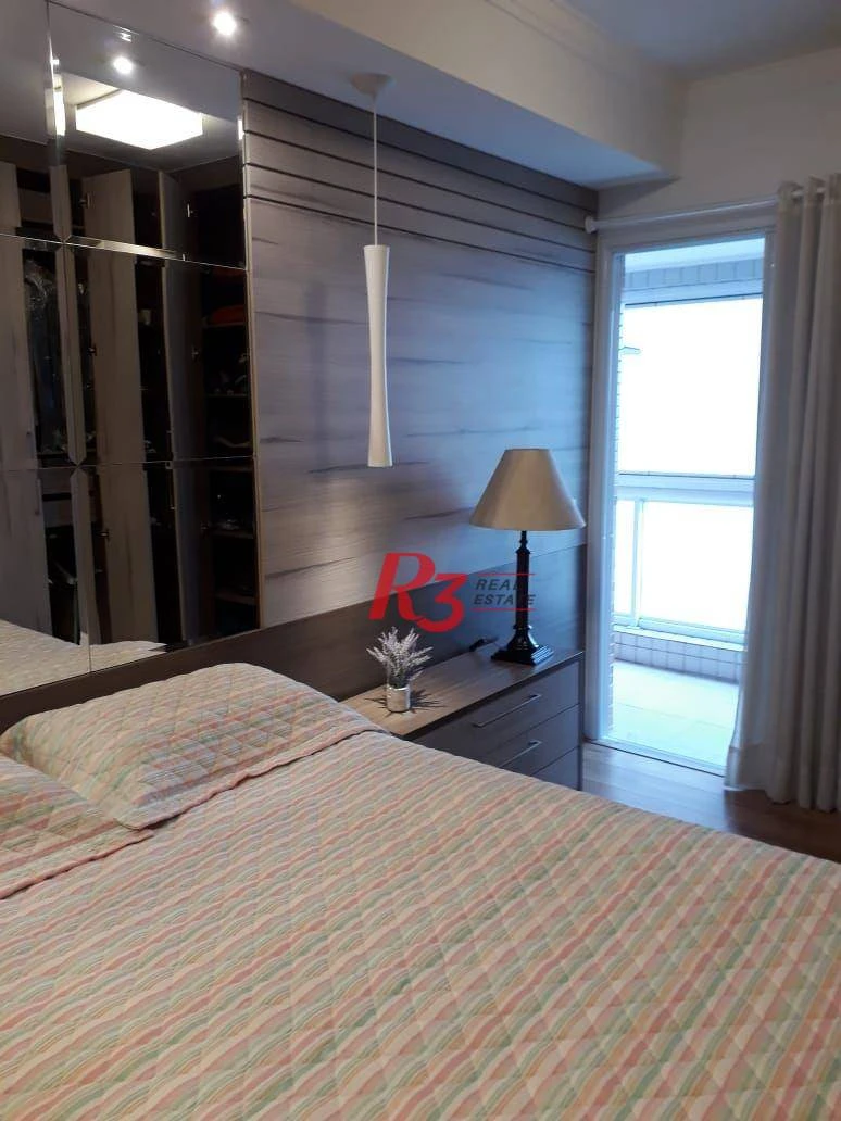 Apartamento com 2 dormitórios à venda, 100 m² por R$ 1.065.000,00 - Gonzaga - Santos/SP