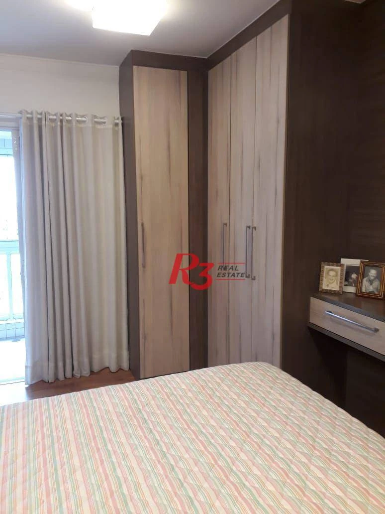 Apartamento com 2 dormitórios à venda, 100 m² por R$ 1.065.000,00 - Gonzaga - Santos/SP