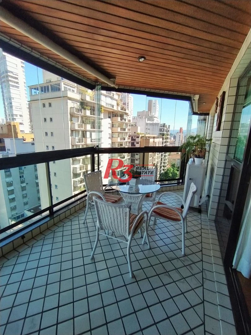 Apartamento com 4 dormitórios à venda, 242 m² - Boqueirão - Santos/SP