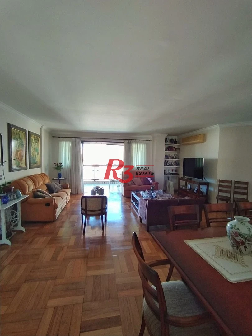Apartamento com 4 dormitórios à venda, 242 m² - Boqueirão - Santos/SP