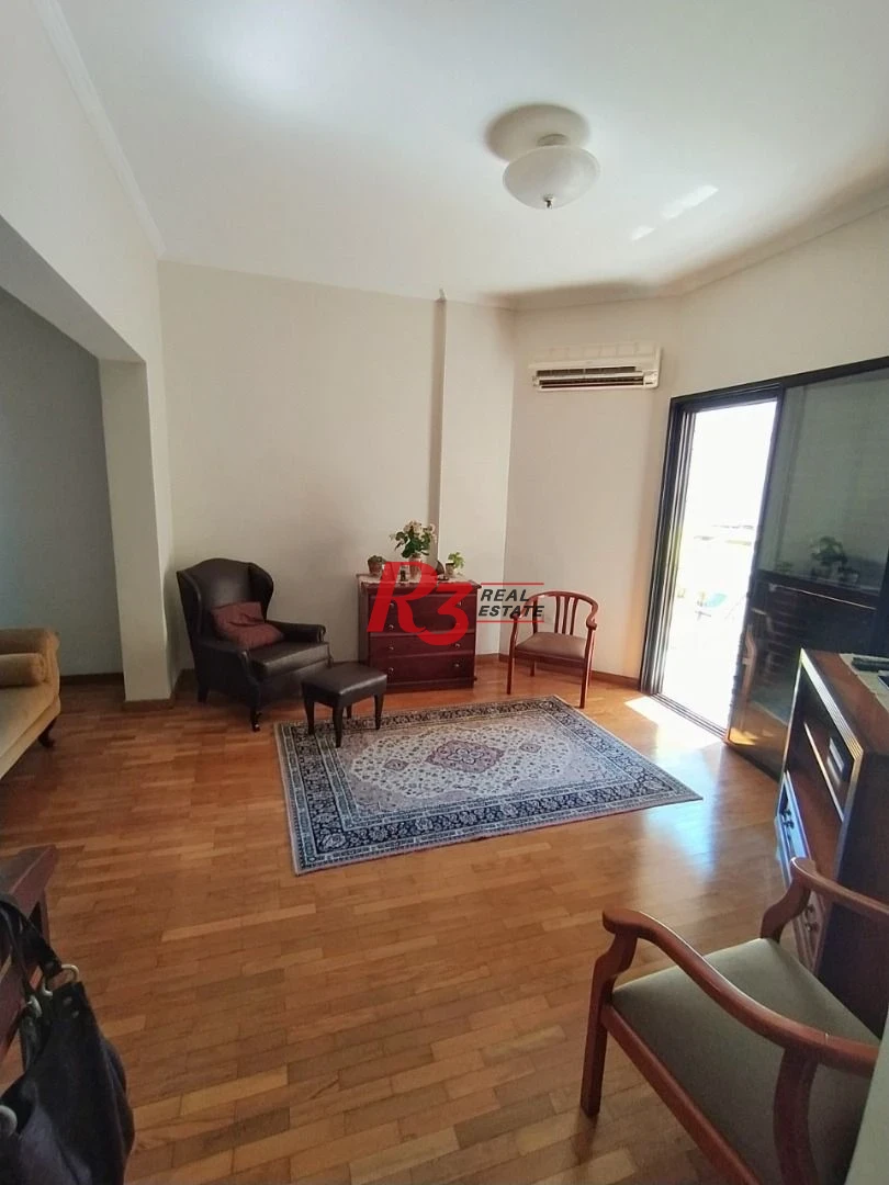 Apartamento com 4 dormitórios à venda, 242 m² - Boqueirão - Santos/SP