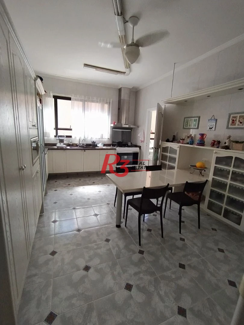 Apartamento com 4 dormitórios à venda, 242 m² - Boqueirão - Santos/SP