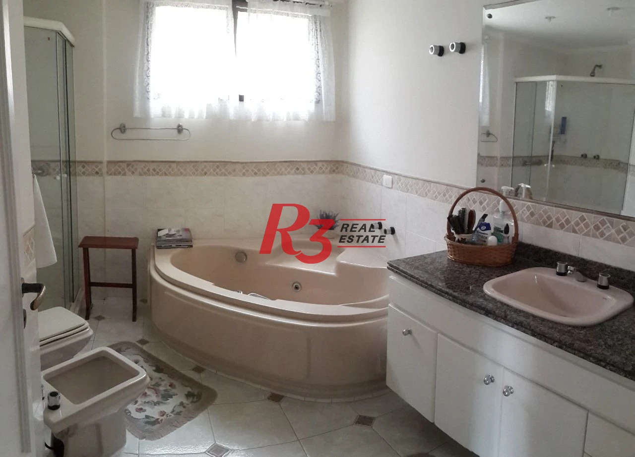 Apartamento com 4 dormitórios à venda, 242 m² - Boqueirão - Santos/SP
