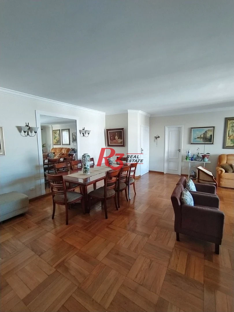 Apartamento com 4 dormitórios à venda, 242 m² - Boqueirão - Santos/SP