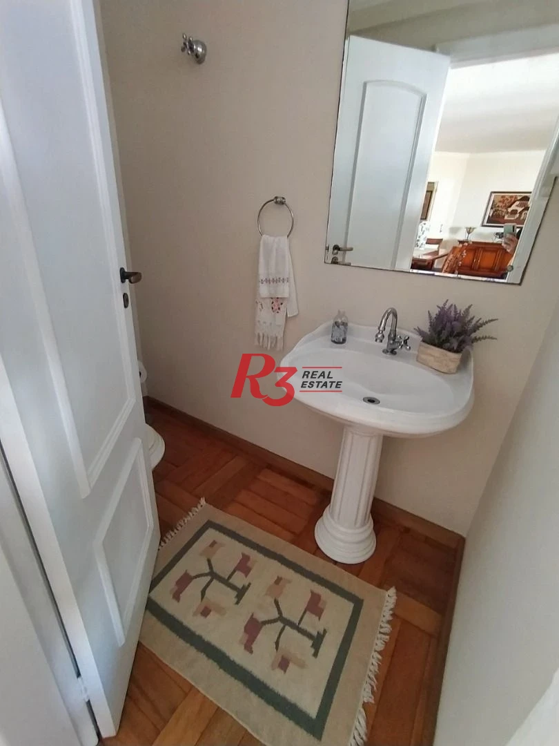 Apartamento com 4 dormitórios à venda, 242 m² - Boqueirão - Santos/SP
