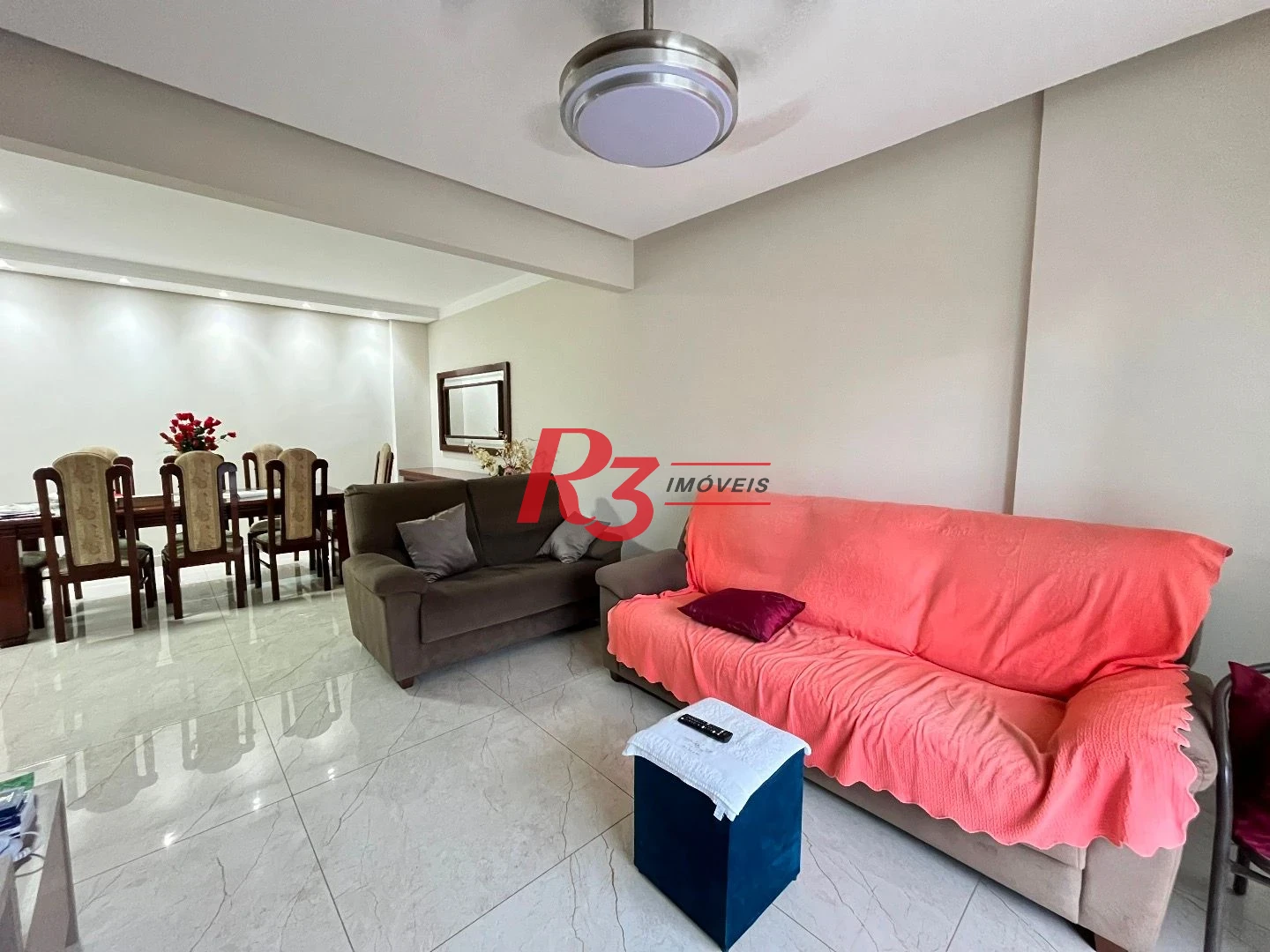 Apartamento com 3 dormitórios à venda, 138 m² por R$ 1.300.000,00 - Ponta da Praia - Santos/SP