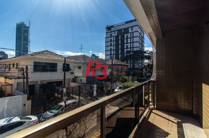 Sobrado com 3 dormitórios à venda, 148 m² por R$ 1.920.000,00 - Ponta da Praia - Santos/SP