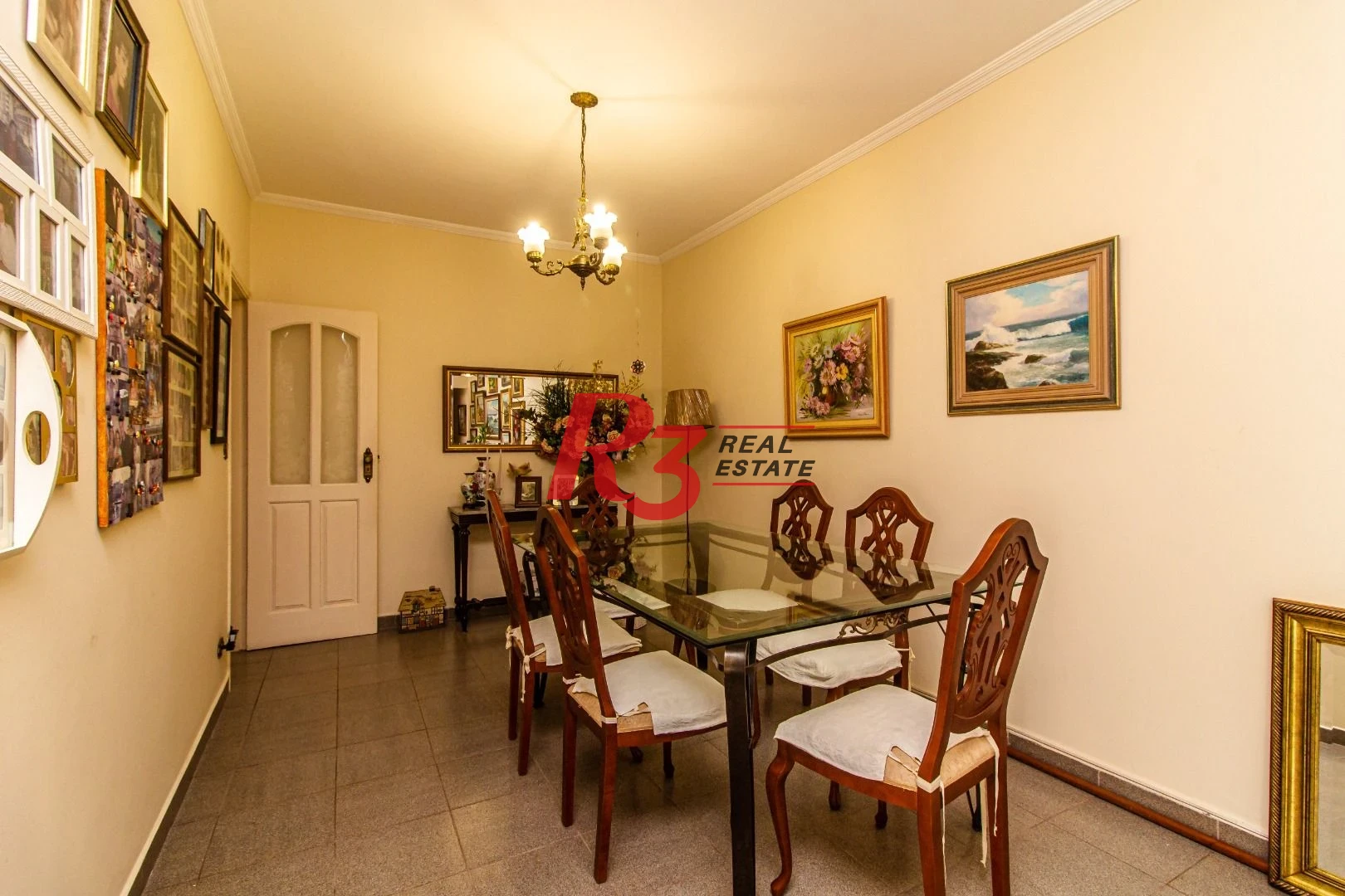 Apartamento com 3 dormitórios à venda, 150 m² - Pompéia - Santos/SP